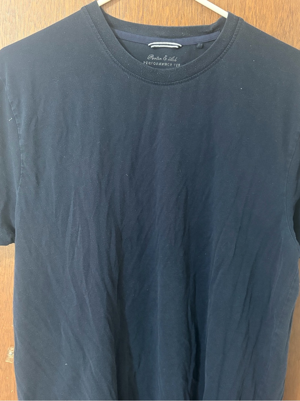 Porter & Ash stretch navy tee